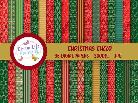 Exploring the Versatility of Christmas Cheer Digital Papers