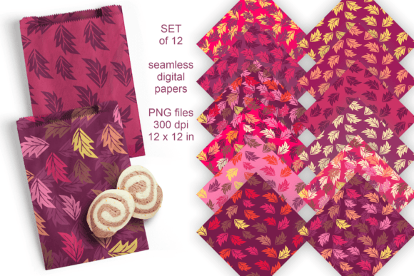 Why Creative Professionals Are Choosing the Autumn Leaves Seamless Paper Set of 12 for Fall-Forward Design Projects